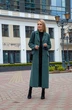 Пальто 3132 зелень AZZARA