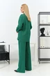 Костюм брючный 915 зеленая клетка AZZARA