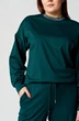 Спортивный костюм 102 зеленый Almirastyle