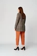 Костюм брючный 139 клетка + терракот Almirastyle