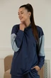 Джемпер 326 джинсовый AmberA