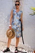 Костюм с шортами 2025 листья Ambera style