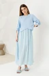 Платье 1007-10 голубой Ambera style фото 4