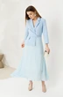 Платье 1034-6 голубой Ambera style фото 3