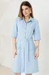 Платье 1140 голубой Ambera style фото 5