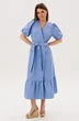 Платье 1143 голубой Ambera style фото 3