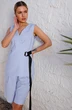 Костюм с шортами 2025 голубой Ambera style