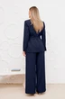 Костюм брючный 2041-1 синий Ambera style