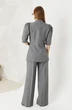 Костюм брючный 2149-1 серый Ambera style фото 2