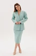 Костюм с юбкой 2154 мята Ambera style фото 3