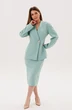 Костюм с юбкой 2154 мята Ambera style