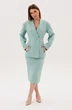 Костюм с юбкой 2154 мята Ambera style фото 4