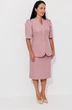 Костюм с юбкой 2155-1 пыльная роза Ambera style фото 3