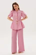 Костюм брючный 2156-2 пудра Ambera style