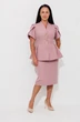 Костюм с юбкой 2157-3 пыльная роза Ambera style фото 3