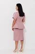Костюм с юбкой 2157-3 пыльная роза Ambera style фото 2