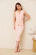 Костюм с юбкой 2166 пудра Ambera style
