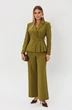 Костюм брючный 2172 оливка Ambera style фото 3