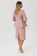 Костюм с юбкой 2181 пыльная роза Ambera style фото 2