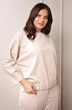 Спортивный костюм 3520 бежевый Amelia Lux