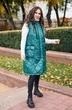 Жилет 1063 зеленый ANASTASIA MAK