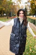 Жилет 1063 черный ANASTASIA MAK