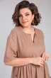 Платье 1173 коричневый ANASTASIA MAK