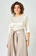 Платье 1229 молочный+капучино ANASTASIA MAK фото 4