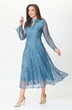 *Платье 1230 голубой ANASTASIA MAK
