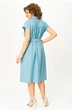 Платье 1260 голубой ANASTASIA MAK