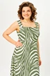 Сарафан 1268 зеленый+молочный ANASTASIA MAK фото 3