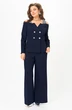 Костюм брючный 1276 синий ANASTASIA MAK фото 3