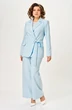 Костюм брючный 1277 голубой ANASTASIA MAK