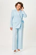 Костюм брючный 1277 голубой ANASTASIA MAK фото 4