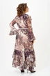 Платье 1280 бежево-коричневый ANASTASIA MAK фото 2