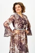 Платье 1280 бежево-коричневый ANASTASIA MAK фото 4