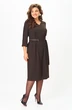 Платье 1294 коричневый ANASTASIA MAK фото 3