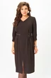 Платье 1294 коричневый ANASTASIA MAK фото 4