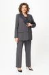 Костюм брючный 1297 серый ANASTASIA MAK