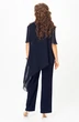 Костюм брючный 1305 синий ANASTASIA MAK фото 2