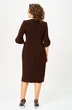 Платье 1308 коричневый ANASTASIA MAK фото 2