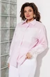 Блузка 1352 розовый + полоска ANASTASIA MAK фото 4
