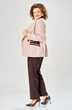 Костюм брючный 1315 коричневый + пудра ANASTASIA MAK фото 2