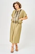 Костюм с юбкой 1320 горчица ANASTASIA MAK