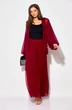 Костюм брючный 1063-1 бордовый Anastasia фото 4