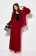 Костюм брючный 1063-1 бордовый Anastasia фото 5