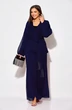 Костюм брючный 1063-1 темно-синий Anastasia фото 2