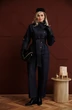 Костюм брючный 1406 деним Anastasia