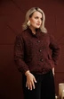 Жакет 1410 бордо Anastasia фото 3