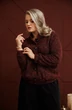 Жакет 1410 бордо Anastasia фото 4